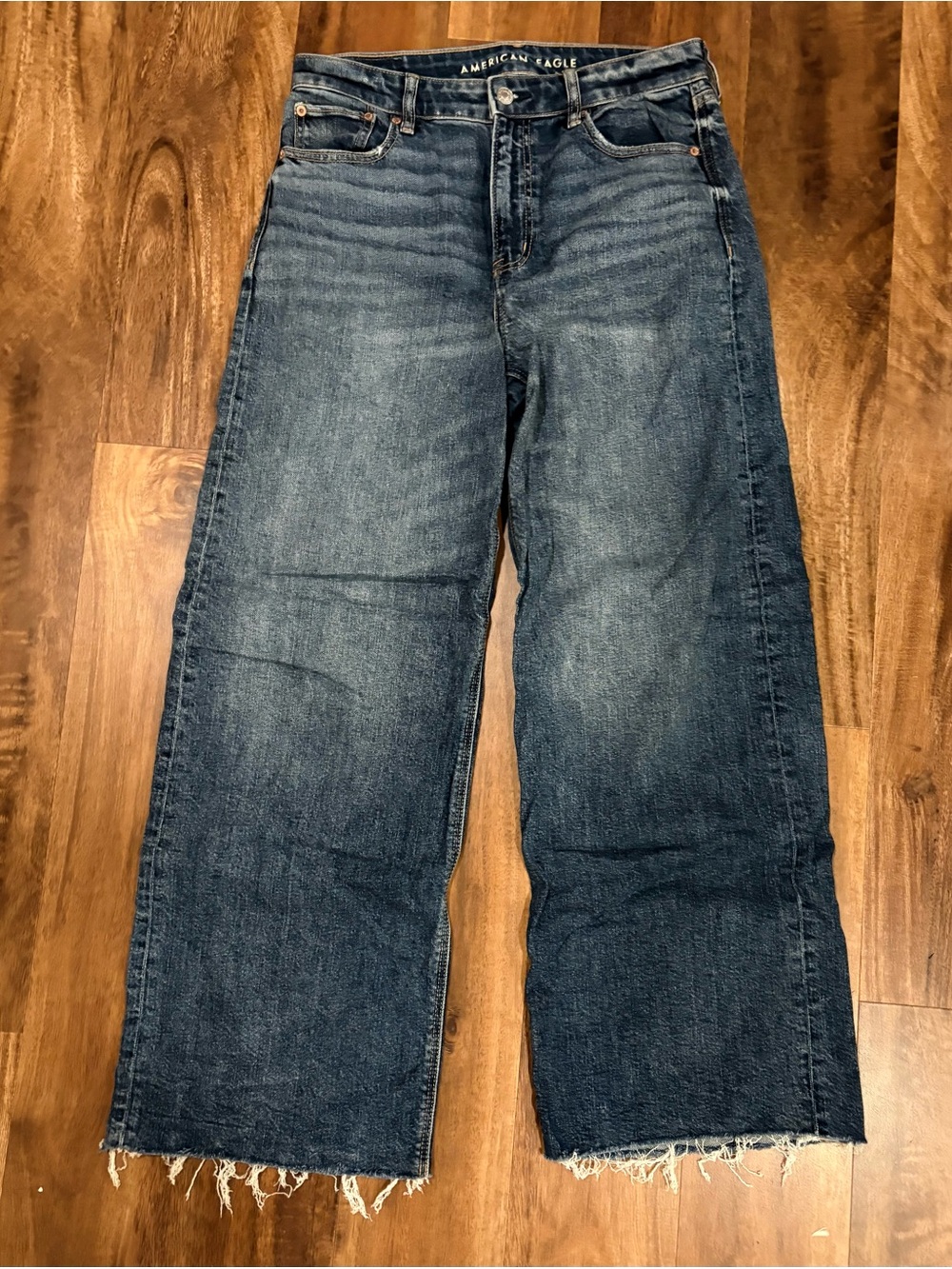 American Eagle Outfitters Women’s Super High Rise Baggy Wide Leg size 8
